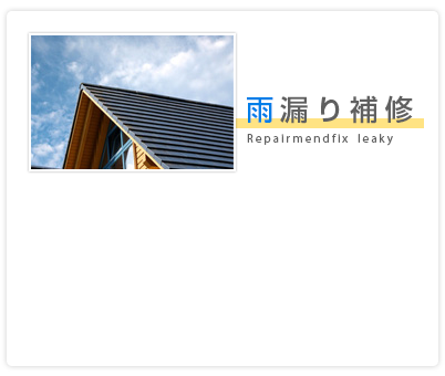 雨漏り補修